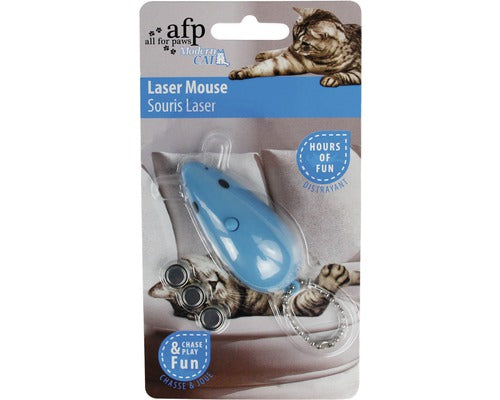 Kattleksak AFP Modern Cat lasermus inkl. batteri blandade färger