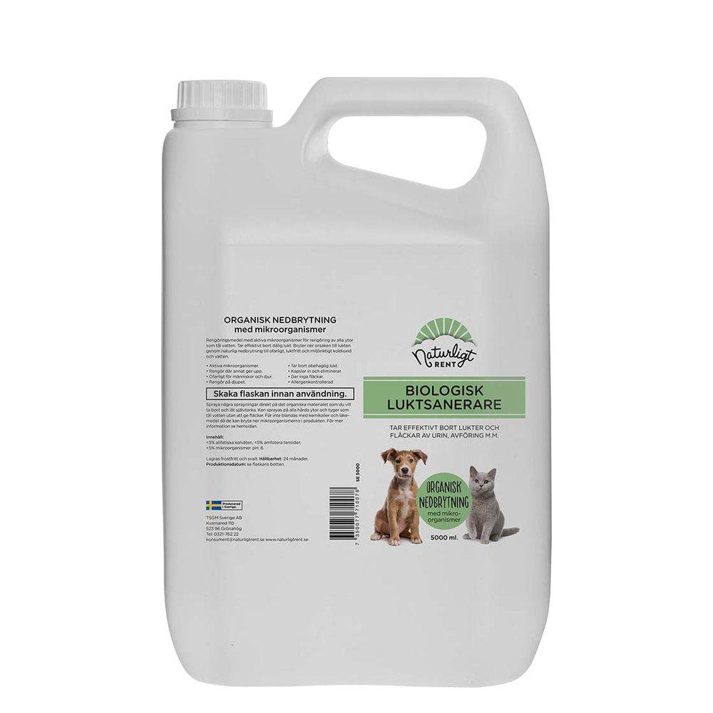 NATURLIGT RENT Biologisk Luktsanerare 5000 ml