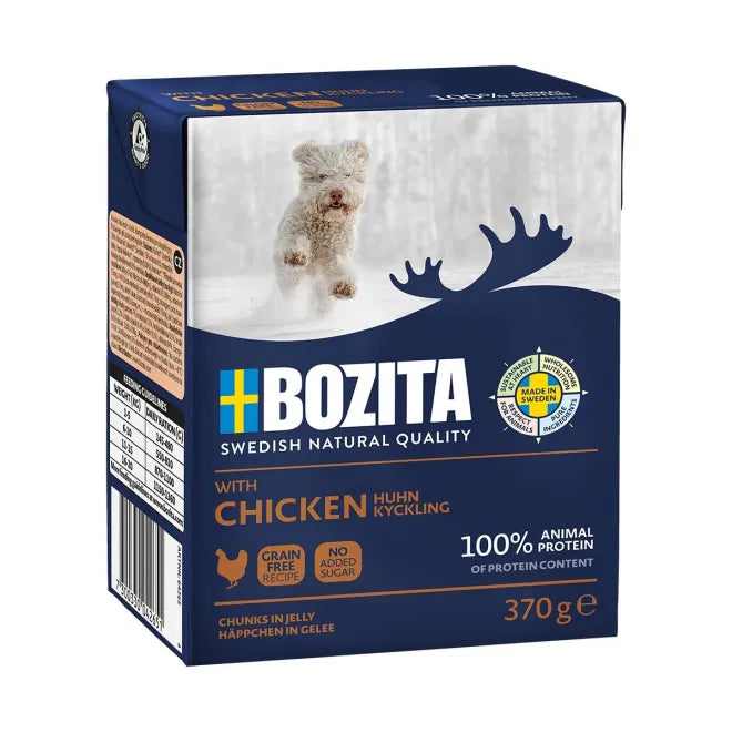 Bozita Kyckling i Gelé Hundfoder 370g