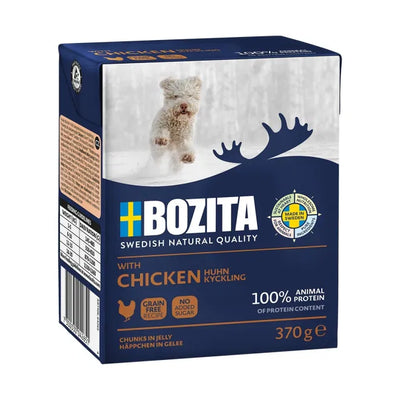 Bozita Kyckling i Gelé Hundfoder 370g