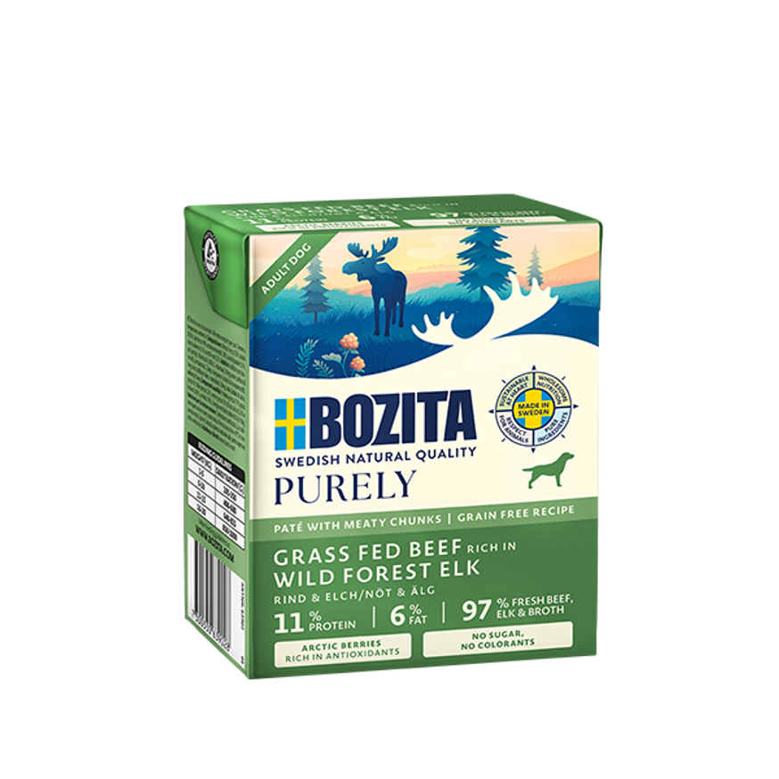 Bozita Purely Adult Nöt & Älg 370g