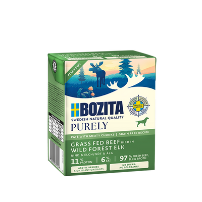 Bozita Purely Adult Nöt & Älg 370g