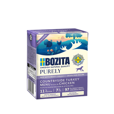 Bozita Purely Puppy Kalkon & Kyckling 260g