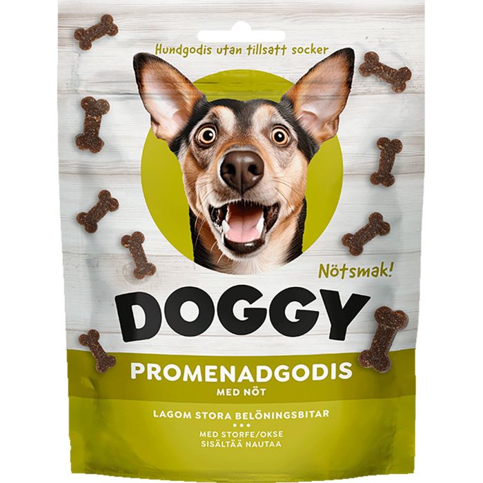 Hundgodis Doggy Promenadgodis Nötkött 150g