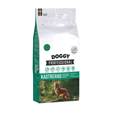 Doggy Professional Kastrerad – Torrfoder 14 kg