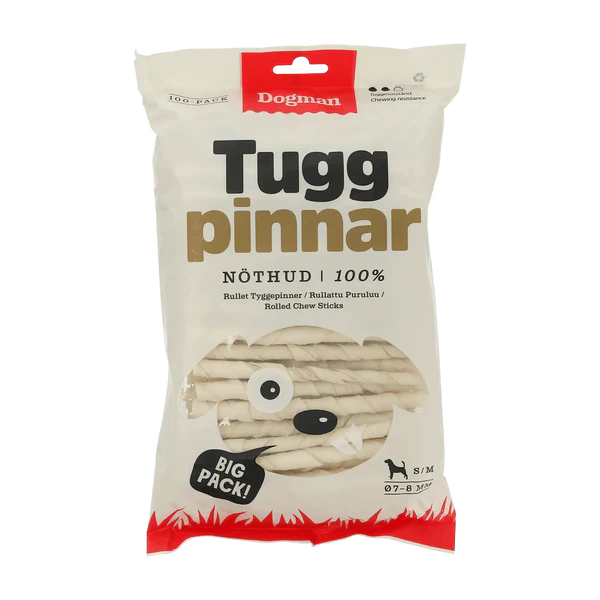 Dogman Tuggpinnar Nöthud 100-pack