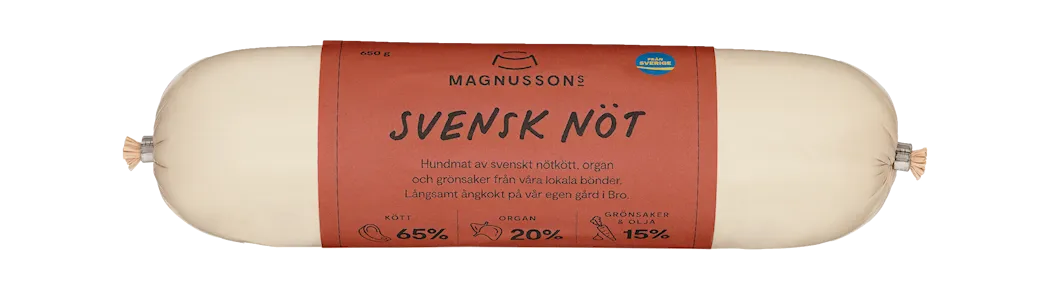 Magnussons Svensk Nöt Våtfoder Hund 650g