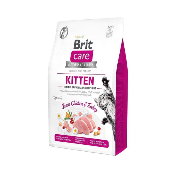Brit Care Cat Grain Free Kitten Healthy Growth & Development 2kg