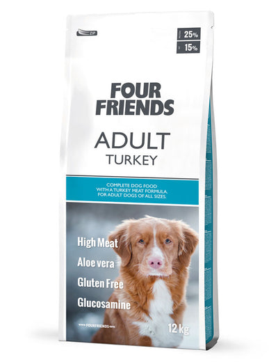 FourFriends Adult Turkey – Torrfoder 12 kg