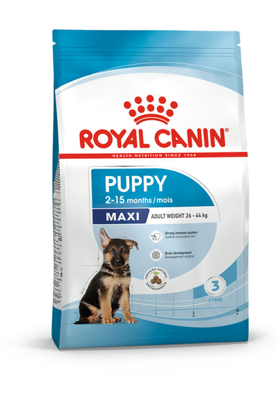 Royal Canin Maxi Puppy Torrfoder för hundvalp 15 kg