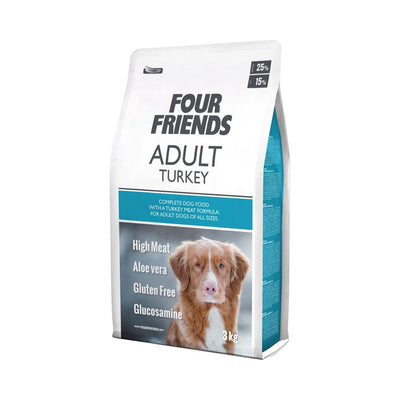 FourFriends Adult Turkey – Torrfoder 3 kg