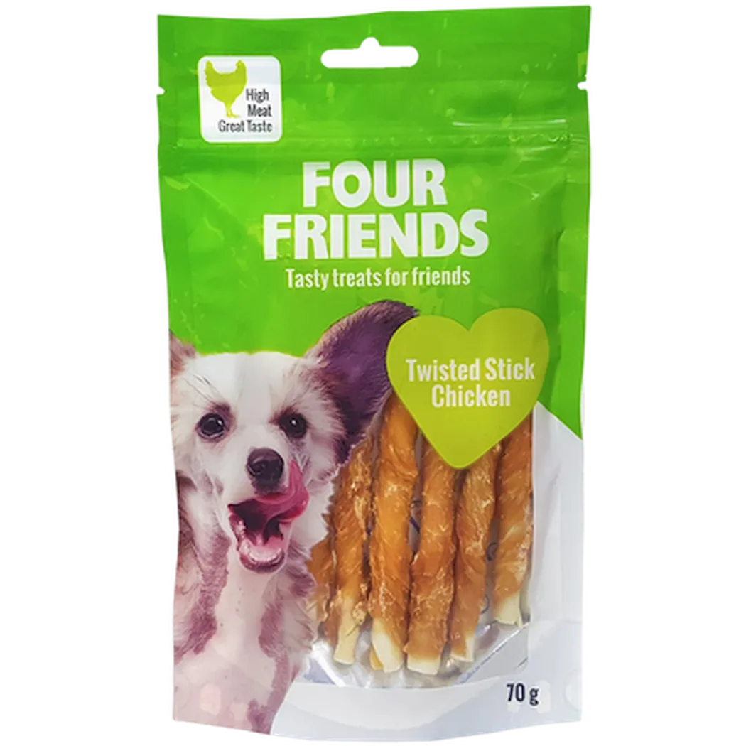 FourFriends Twisted Stick Chicken 40-pack, 12,5 cm