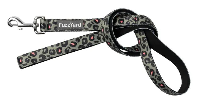FuzzYard Savanna Hundkoppel Leopardmönster