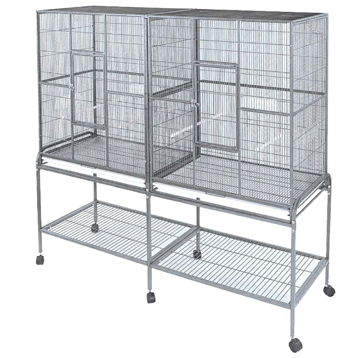 GD Rival Dubbelbur med bord - 165x54x158 cm