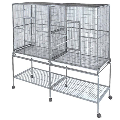 GD Rival Dubbelbur med bord - 165x54x158 cm
