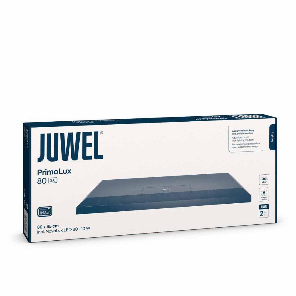 Juwel Akvarielock PrimoLux 80 2.0 - 10W LED - Svart - 80x35 cm