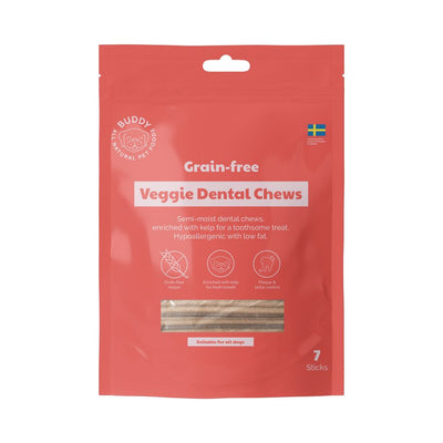 Buddy Veggie Dental Chews 7-pack