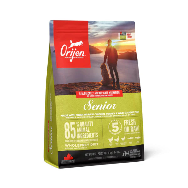 ORIJEN Senior 2 kg – Premium hundfoder för äldre hundar