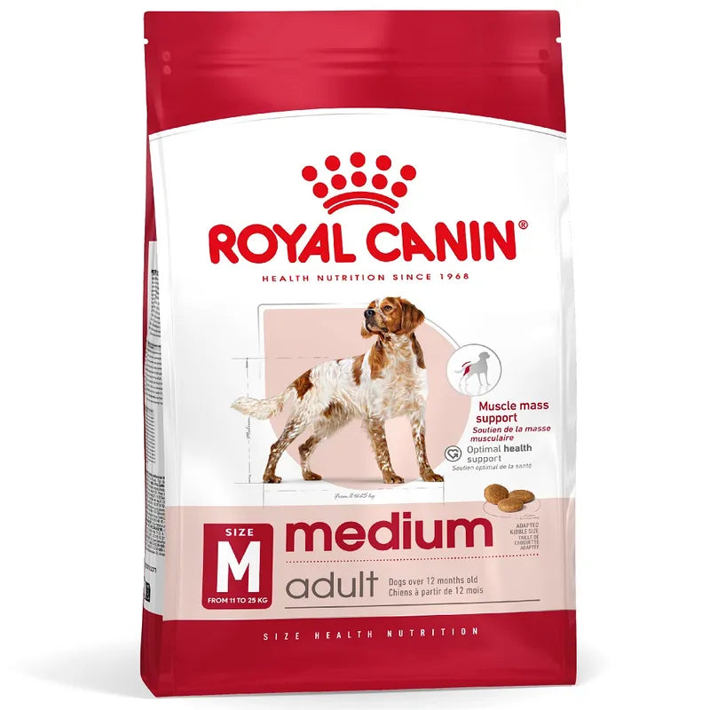Royal Canin Medium Adult torrfoder för hund 4kg