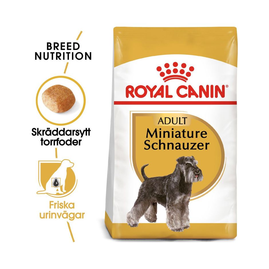 Royal Canin Miniature Schnauzer Adult Torrfoder för hund 7,5 kg