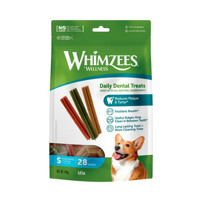 Whimzees Stix Dental Stick Tuggben Multipack S 28p