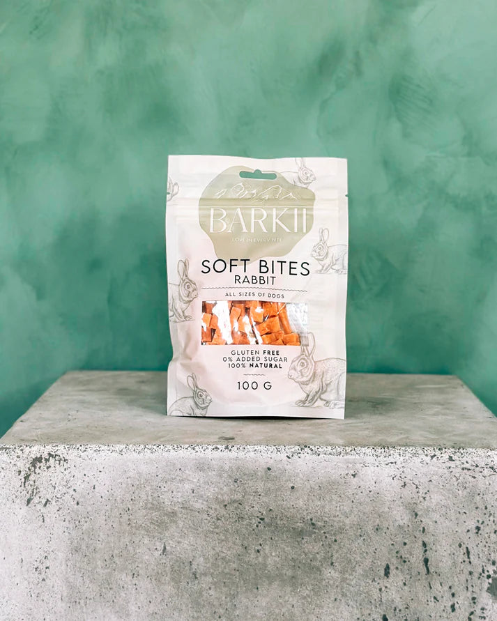BARKII - Soft Bites Rabbit 100g