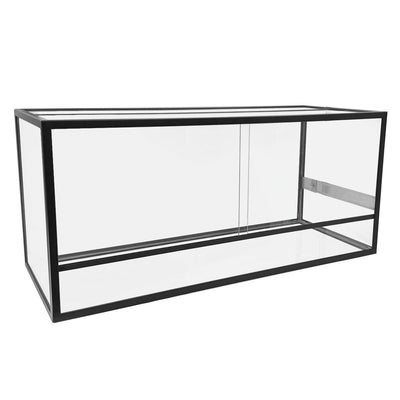 Akwaland Terrarium - Aluminium - Svart - 95x40x50 cm