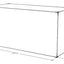 Akwaland Terrarium - Aluminium - Svart - 95x40x50 cm
