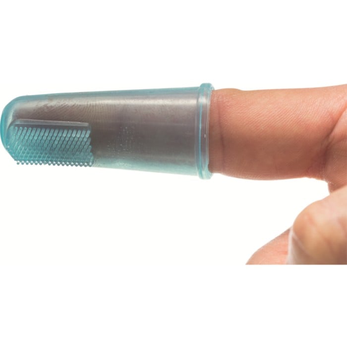 Trixie Tandborste fingertopp silikon Hund/Katt 6 cm, 2-pack