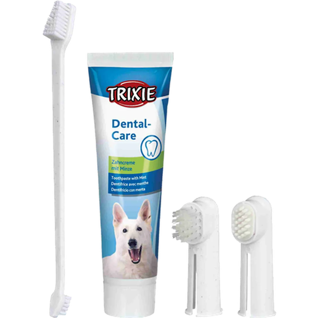 Trixie Dental Hygiene Set for Dogs 100 g