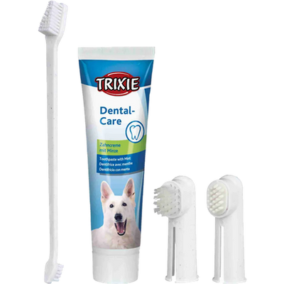 Trixie Dental Hygiene Set for Dogs 100 g