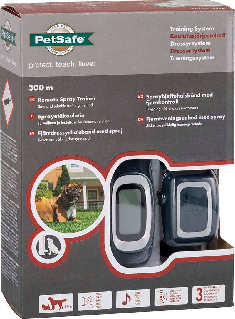 PetSafe Fjärrdressyrhalsband med Spray – 300 m