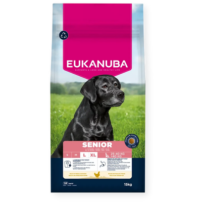 Eukanuba Dog Senior Large Torrfoder för hund 15kg